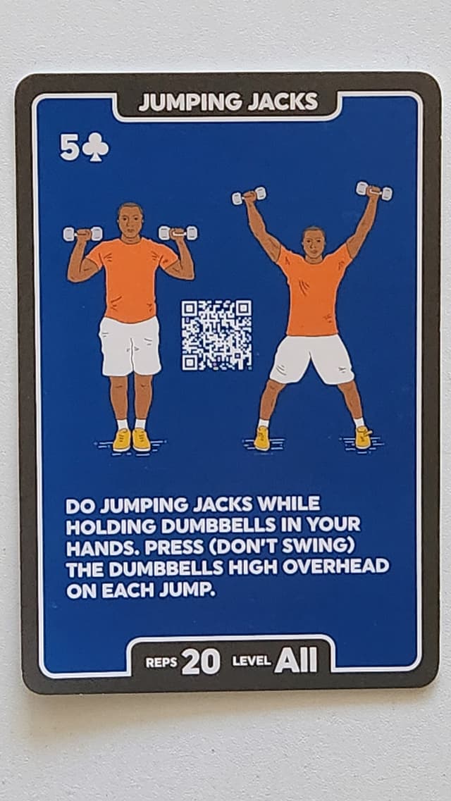 Illustration of JUMPING JACKS exercise