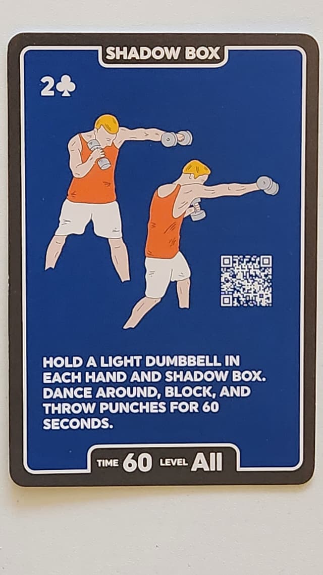 Illustration of SHADOW BOX exercise