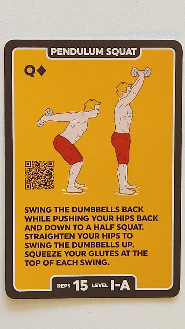 Illustration of PENDULUM SQUAT exercise