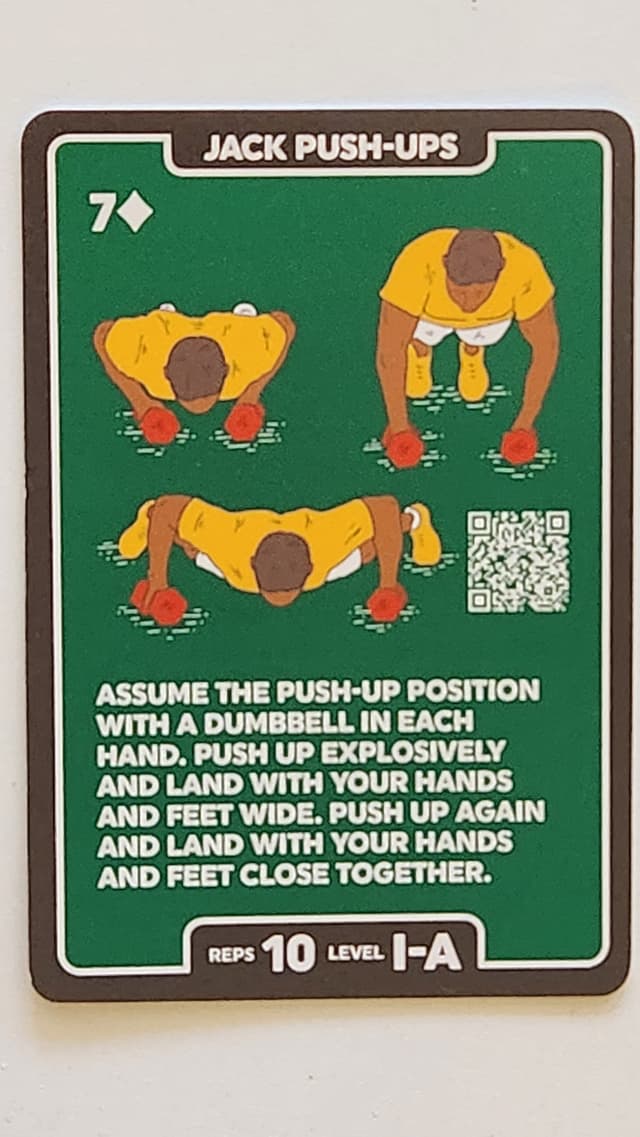 Illustration of JACK PUSH-UPS exercise