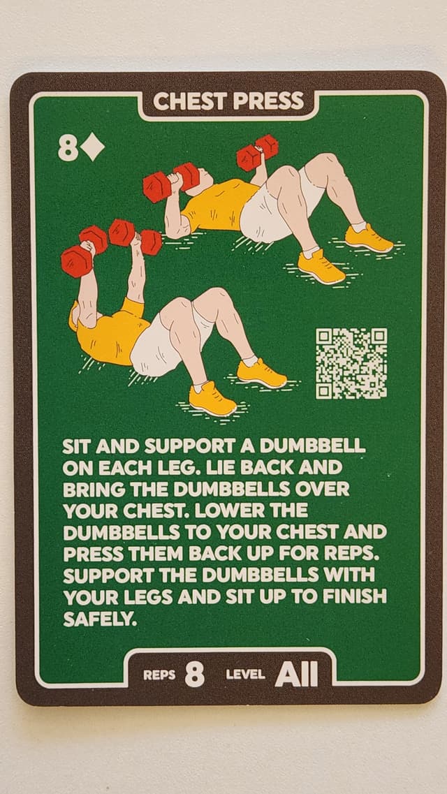 Illustration of CHEST PRESS exercise